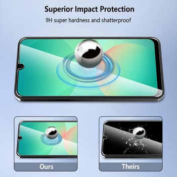 [3 kusy ochranná fólia z tvrdeného skla pre Samsung Galaxy A26 5G, tvrdosť 9H, odolná proti
