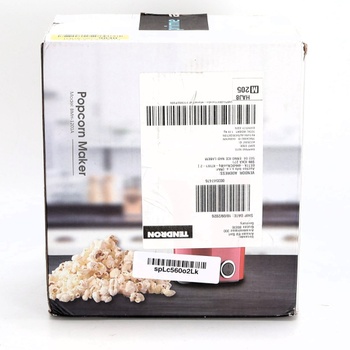 Popcornovač FOHERE, červený, 4 l