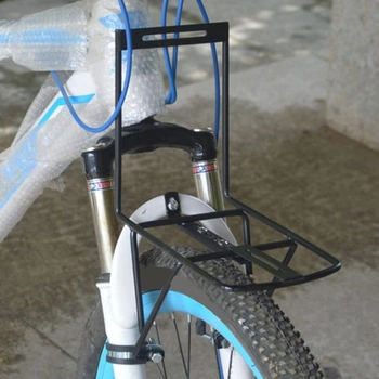 Predný nosič batožiny, predný nosič batožiny na bicykel, s úchytom na riadidlá | Vrátane