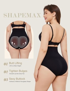 Dámska sťahovacia bielizeň, tvarujúca nohavičky s vysokým pásom, tvarujúca spodnú bielizeň, veľkosť L,