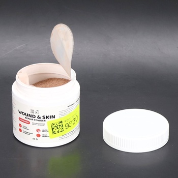 Pudr na rány a kůži pro psy | Zastavuje šmouhy a podporuje hojení | Testováno veterináři | Pudr na