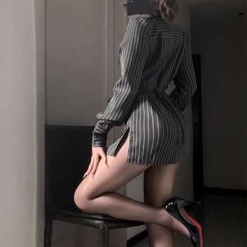 Sexy sekretárka, cosplay spodná bielizeň, kostým knihovníčky a učiteľky
