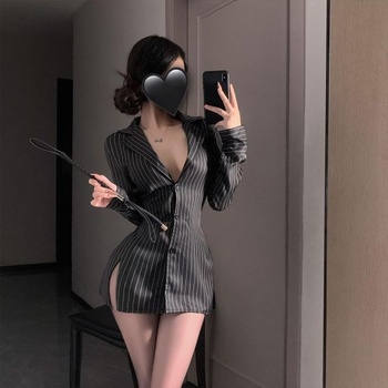 Sexy sekretárka, cosplay spodná bielizeň, kostým knihovníčky a učiteľky