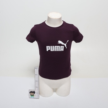 Dětské hnědé tričko, 110 Puma