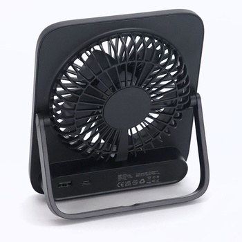 Tichý stolní ventilátor Otlonpe, dobíjecí přenosný stolní ventilátor 4000 mAh, doba provozu 23