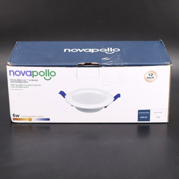Bodové svetlá Novapollo EU-RDL3.5/4-6 12 ks