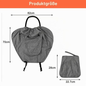 Slnečná strieška APOMOONS pre kočíky s UV ochranou a úložným vakom, slnečná strieška pre kočíky a