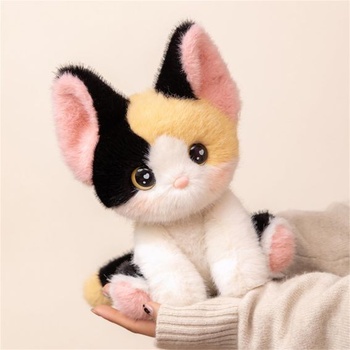 Plyšová hračka Herfair Cat, plyšové kočky, roztomilá plyšová hračka na hraní a mazlení, kawaii