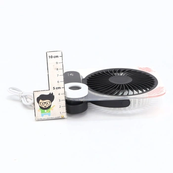 Stolní ventilátor Simpeak USB černý tichý