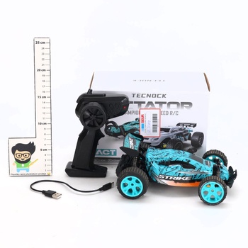 Tecnock auto na diaľkové ovládanie pre deti, 1:18 vysokorýchlostné 20 km/h RC auto 2WD RC bugina, 2,4