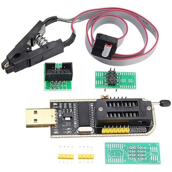 Testovací svorka SOP8 SOIC8 pro EEPROM 25CXX / 24CXX + CH341 24 25 Series EEPROM Flash BIOS USB