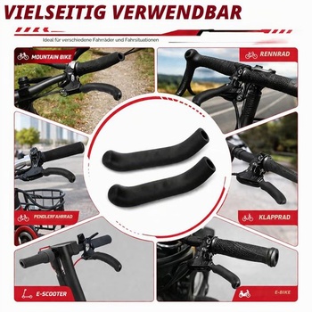 Kryty brzdových pák na bicykle, silikónové ochranné kryty brzdových pák, protišmykové,