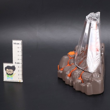 Vulkanická nádrž Aqua Dragon, červená LED světelná základna, sada vzdělávacích hraček STEM,