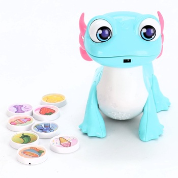 VTECH - Zebulon, môj spoločník Gloton, interaktívny axolotl, ktorý hovorí, spieva, je a reaguje,