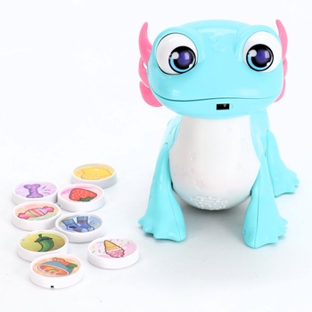 VTECH - Zebulon, môj spoločník Gloton, interaktívny axolotl, ktorý hovorí, spieva, je a reaguje,