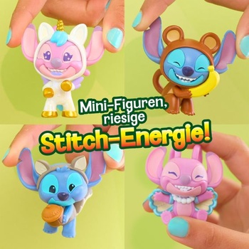 Zberateľská figúrka Just Play Disney Stitch Goes Wild, cca 5 cm veľká minifigúrka v zaslepovacej