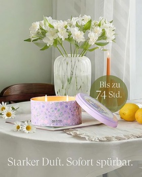 Vonná sviečka M&SENSE Lilac, jarná sójová sviečka, sviečka ku Dňu matiek, vonná sviečka z prírodného
