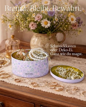 Vonná sviečka M&SENSE Lilac, jarná sójová sviečka, sviečka ku Dňu matiek, vonná sviečka z prírodného