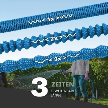 Vodná hadica Flexibilná záhradná hadica, predĺžená 75 stôp/22,5 m, flexibilná vodná hadica s