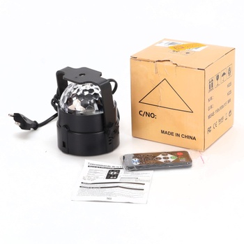 LED disco guľa U`King 04001