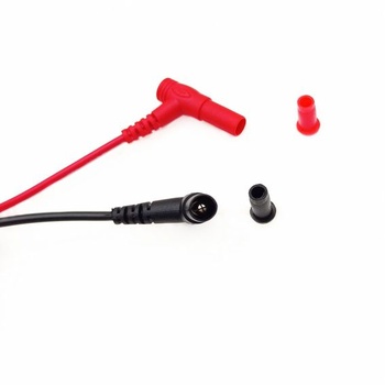 JZK 2 kusy 1m 1000 V 10 A krokosvorky elektrické meracie káble, meracie káble pre multimeter, kábel