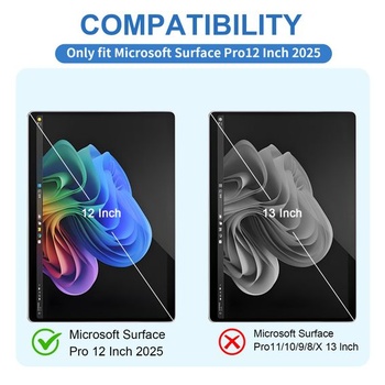 Ochranné sklo pre displej Surface Pro 2025 12 palcov, 2 kusy