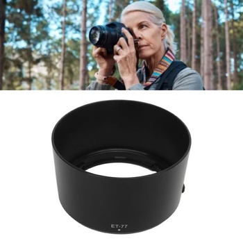 Slnečná clona ET-77 pre objektív RF 85mm F2 Macro IS STM, náhradná slnečná clona s otočným