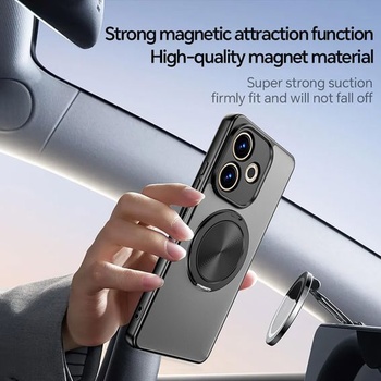 Puzdro UPLAI pre Oppo A5 Pro 5G/4G, tenké matné nárazuvzdorné puzdro na telefón s magnetickým