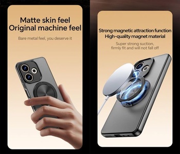 Puzdro UPLAI pre Oppo A5 Pro 5G/4G, tenké matné nárazuvzdorné puzdro na telefón s magnetickým