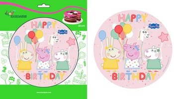 Jedlá ozdoba na tortu Prasiatko Peppa 20cm