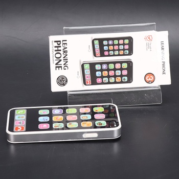 Aolso telefonní hračka pro miminka, hudební hračka pro mobilní telefon, falešná telefonní hračka,