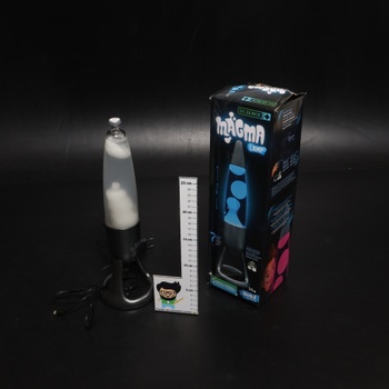 BUKI SP010 - Magma lampa 35 cm s LED diódami 7 farieb a automatickou zmenou farieb - bezpečná kovová