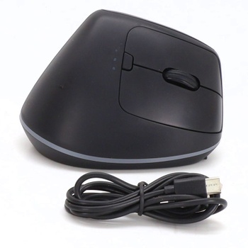 TECKNET Ergonomická myš Mini, 2,4G bezdrôtová vertikálna myš pre malé ruky, senzor 4800 DPI, 5