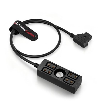 Rozbočovací kábel Alvin's Cables D-tap, napájací kábel D-tap samec - 4portový rozbočovač D-tap