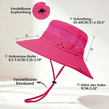 Slnečný klobúk Durio 55-60 cm