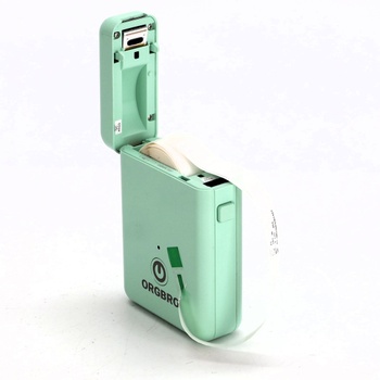 Tlačiareň štítkov ORGBRO X1, mini Bluetooth termálna tlačiareň štítkov, samolepiaci štítkovač, prenosný
