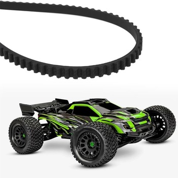2ks rozvodový remeň diaľkového ovládania vozidla rozvodový pásový remeň pre RC auto 384 mm 4 mm 128Z
