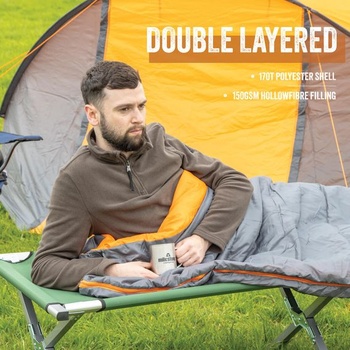 Lehký spací pytel Milestone Camping 170x75cm