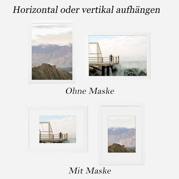 Obrazový rám RUN HELIX A3 biely – Obrazový rám A3 pre 29,7x42 cm, s nerozbitným akrylovým sklom a