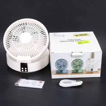 Ventilátor Shayson 10124 biely