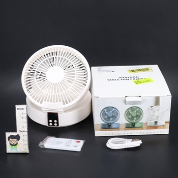 Ventilátor Shayson 10124 biely