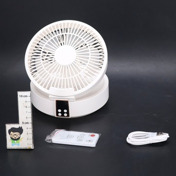 Ventilátor Shayson 10124 biely