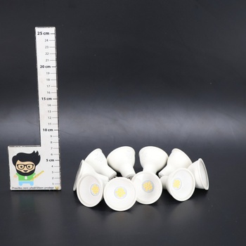GY GU10 LED stmievateľná neutrálna biela žiarovka, GU10 4,9W 790 lúmenov 4000K neutrálne biele žiarovky,