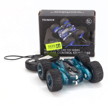 Tecnock 2025 auto na diaľkové ovládanie s 2,4 GHz diaľkovým ovládaním, 360 ° otočné kaskadérske RC