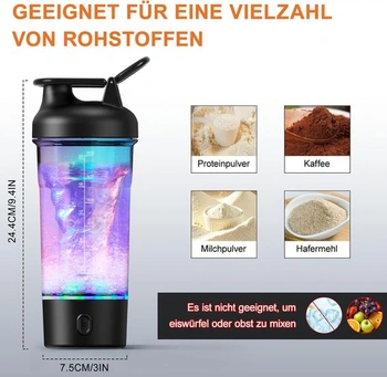 Elektrický šejker SOARFLY 750ml, dobíjací