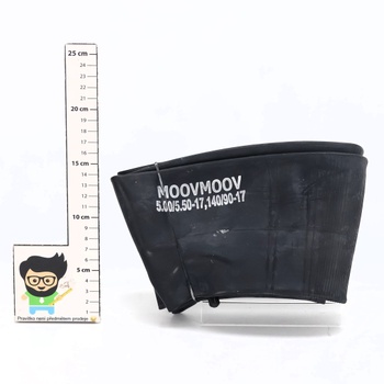 Motocyklová duša MoovMoov 17 palcov pre pneumatiky 5.10-17, 5.00-17, 130/100-17, 140/90-17,