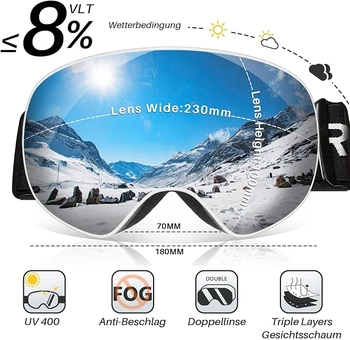 Lyžařské brýle GlaRid G-DE-HGR302-01