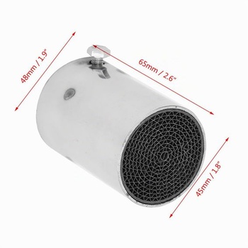 Výfuková rúrka 51mm Univerzálny tlmič výfuku pre motocykle, vložka tlmiča hluku (3)