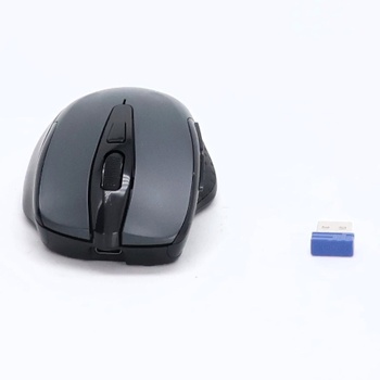 Bezdrôtová myš Tecknet šedá ergonomická