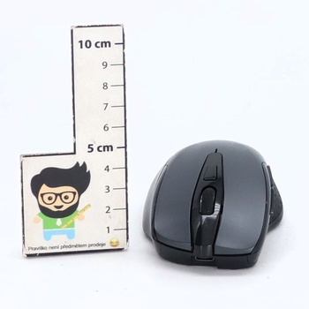 Bezdrátová myš Tecknet šedá ergonomická